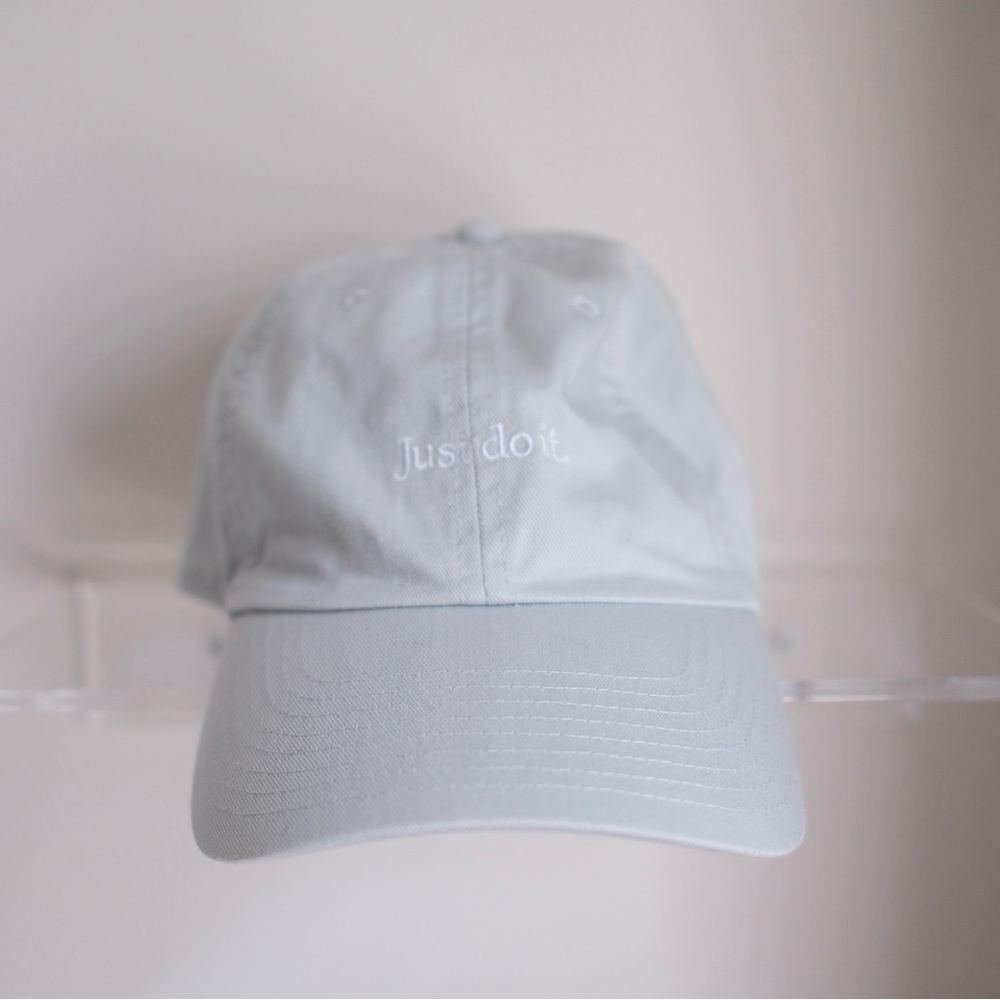 Nike Just Do It Glacier Blue/Gray Baseball Cap O/S